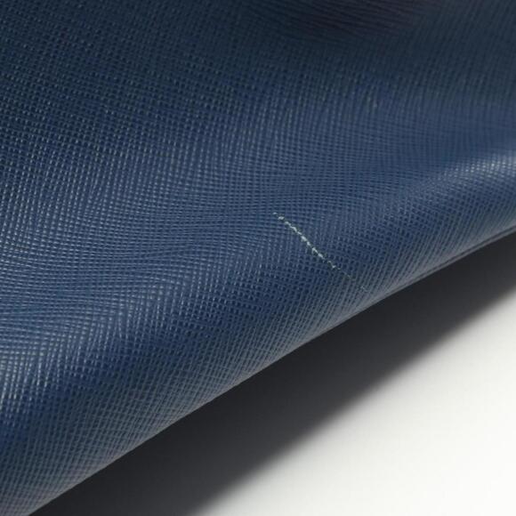 PRADA Blue Leather Saffiano Bag - Picture 10 of 10